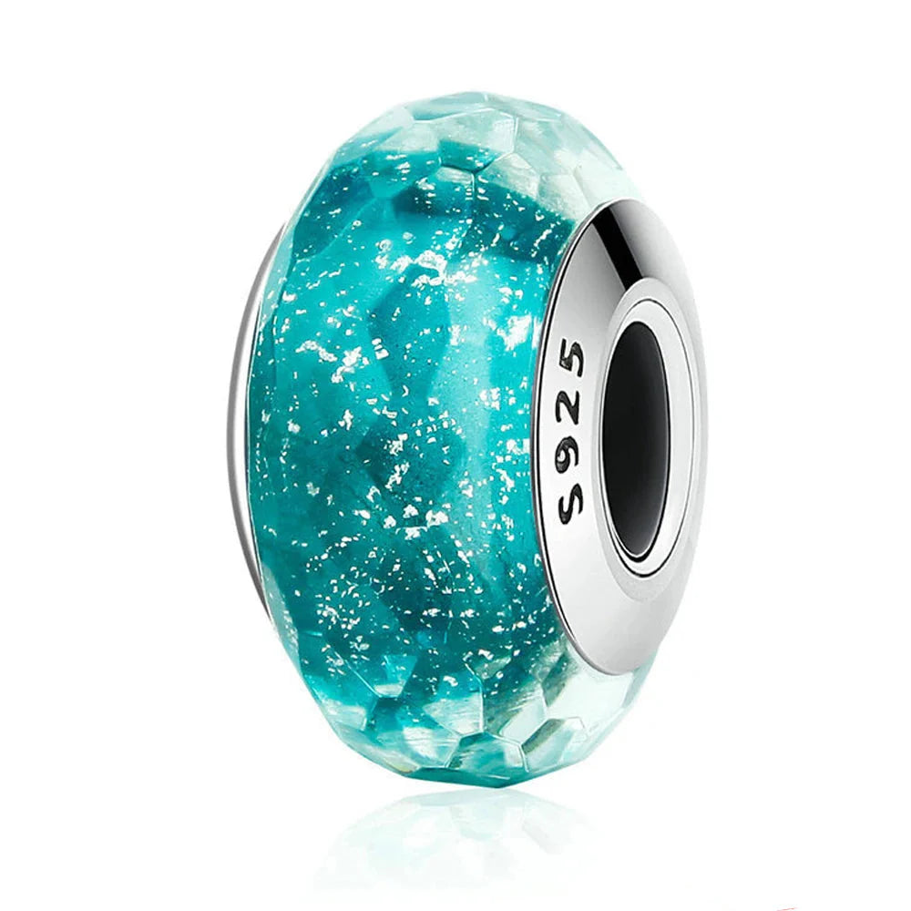 Berloque Murano em Prata 925