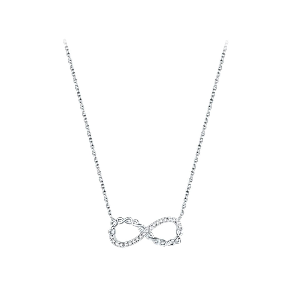 Colar Feminino Amor Infinito em Prata 925