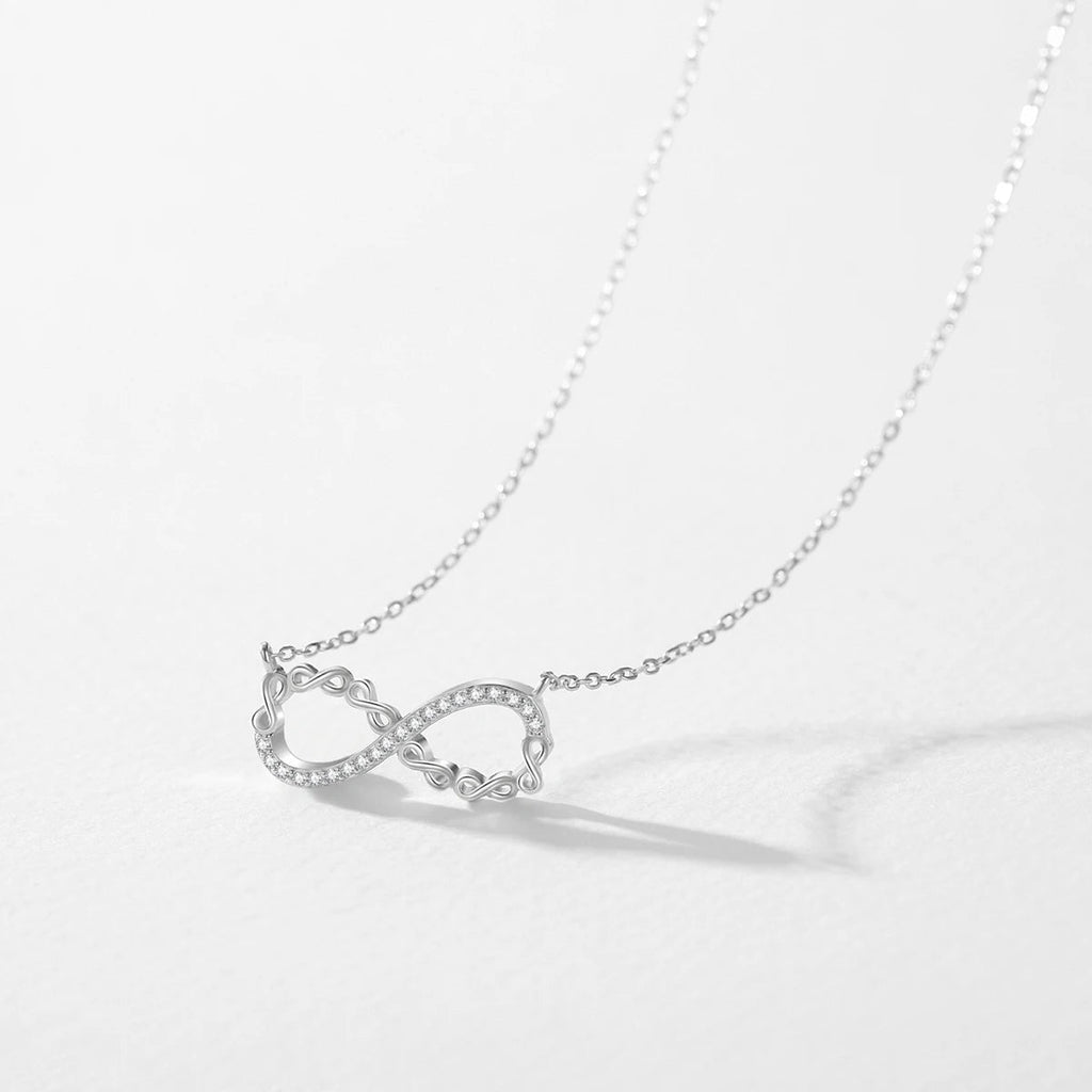 Colar Feminino Amor Infinito em Prata 925